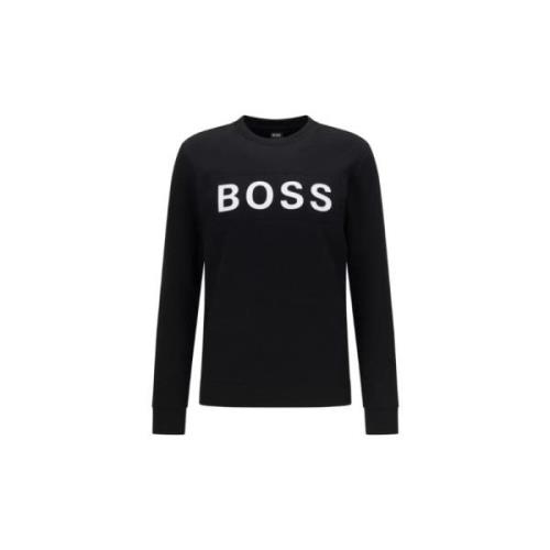 Hugo Boss Sweatshirts Black, Herr