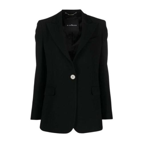 John Richmond Enknäppt Blazer Black, Dam