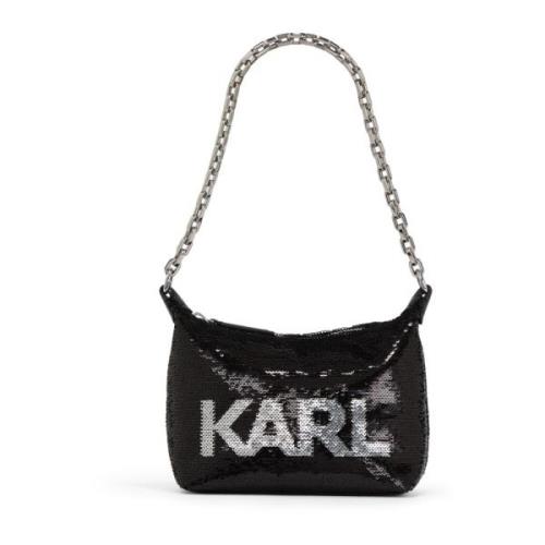 Karl Lagerfeld Shoulder Bags Black, Dam