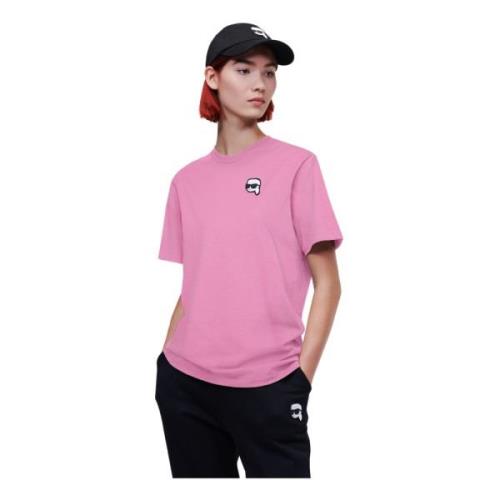 Karl Lagerfeld T-shirt Pink, Dam