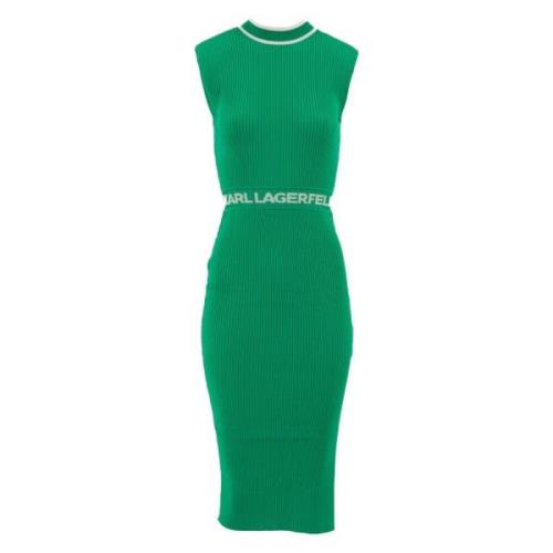 Karl Lagerfeld Midi Dresses Green, Dam