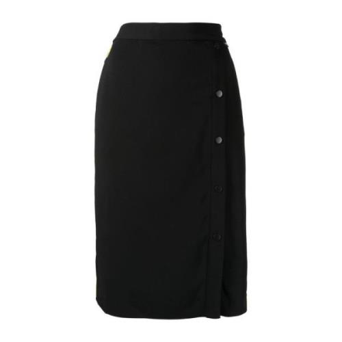 Karl Lagerfeld Midi kjol Black, Dam