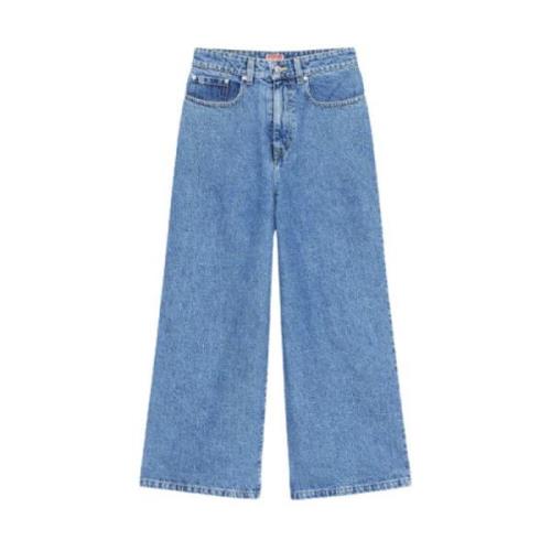 Kenzo Högmidjade Jeans Blue, Dam
