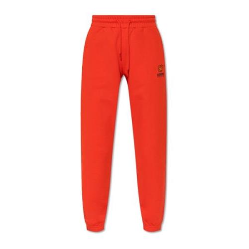 Kenzo Sweatpants med logotyp Red, Dam