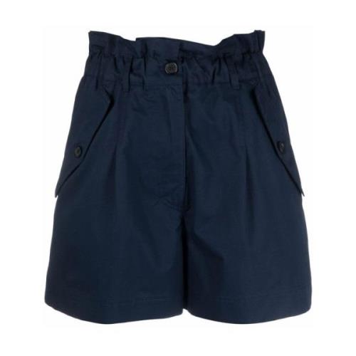 Kenzo Blå Bomullssommar Shorts Blue, Dam