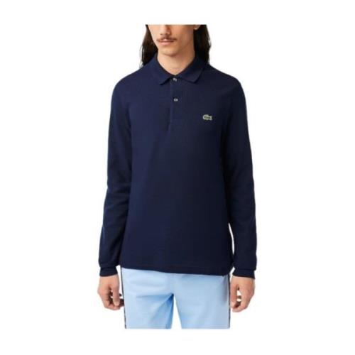 Lacoste Polo Classic Fit Långärmad Blue, Herr