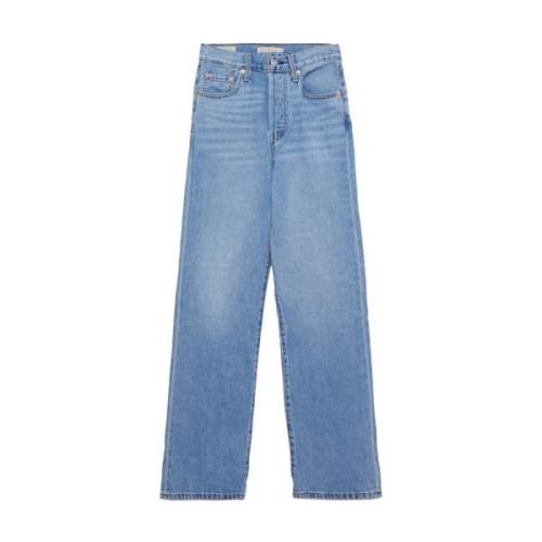Levi's Straight Jeans Blue, Dam