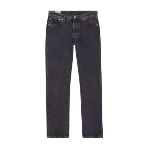 Levi's Vintage Slim Fit Jeans med `54 Crash Detalj Black, Herr