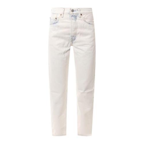 Levi's Vita Jeans med Tapered Leg White, Dam