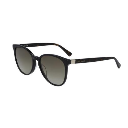 Longchamp Stiliga solglasögon för kvinnor Black, Dam