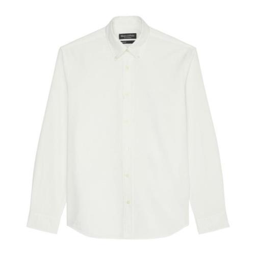 Marc O'Polo Oxford skjorta regular White, Herr