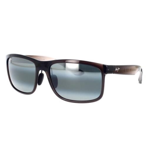 Maui Jim Polariserade solglasögon Huelo 449-11 Gray, Unisex