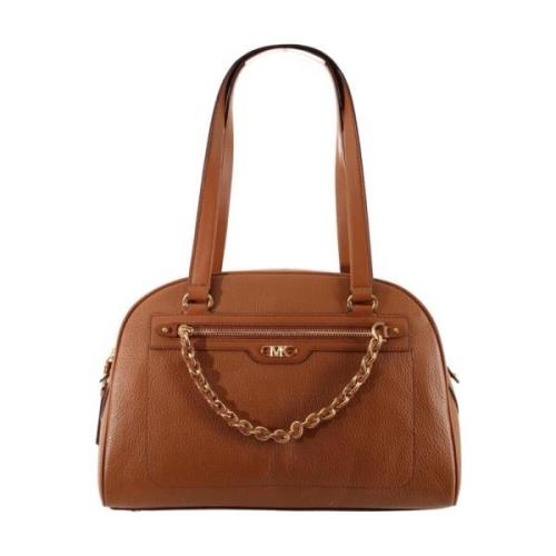 Michael Kors Denekamp Handväska Brown, Dam