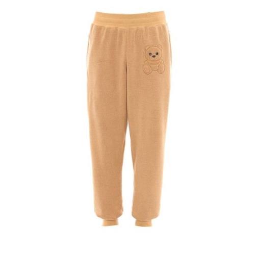 Moschino Quiltade Teddy Bear Sweatpants Beige, Herr