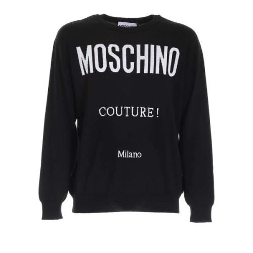 Moschino Träningströja Black, Herr