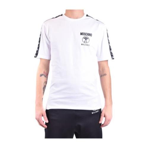 Moschino T-Shirts, Stilfull Kollektion White, Herr