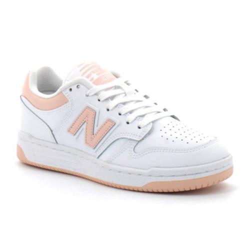 New Balance Läder Sneakers för Kvinnor White, Dam