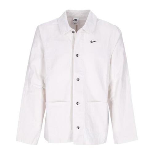 Nike Ovadderad Chore Coat Jacka - Phantom/Svart White, Herr