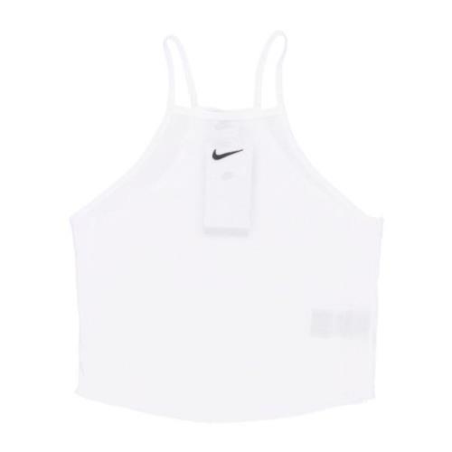 Nike Essentials Ribbed Tank - Vit/Svart White, Dam