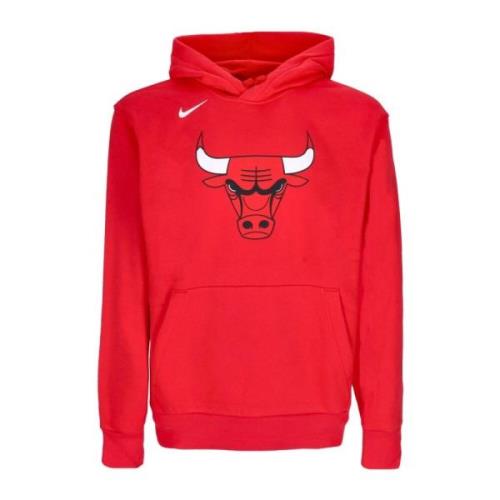 Nike Essential Fleece Hoodie Chibul - NBA Streetwear Red, Herr