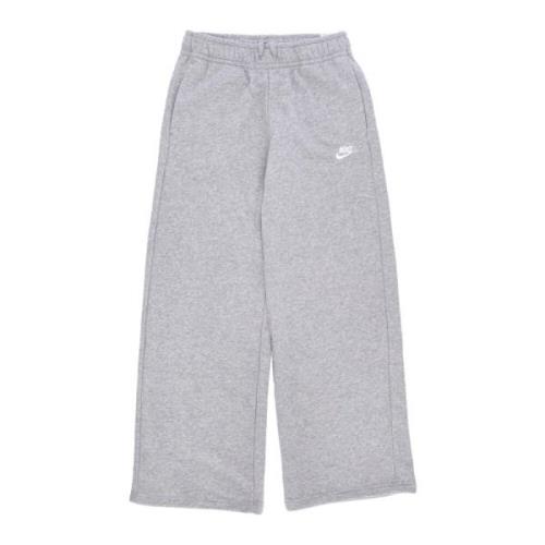 Nike Club Fleece Wide-Leg Sweatpants Gray, Dam