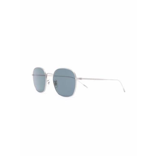 Oliver Peoples Silver Solglasögon för Daglig Användning Gray, Unisex