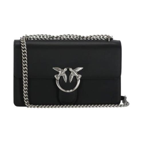 Pinko Cross Body Bags Black, Dam