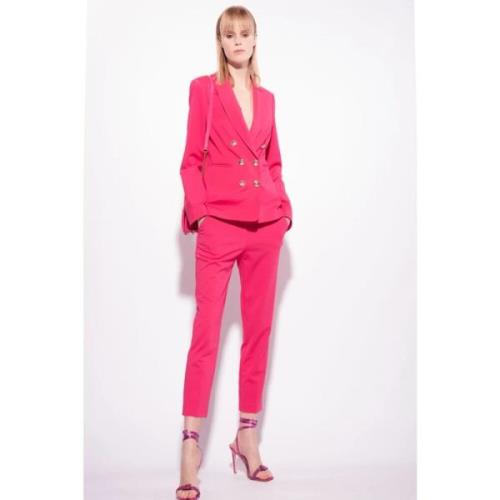 Pinko Slim-fit Trousers Pink, Dam