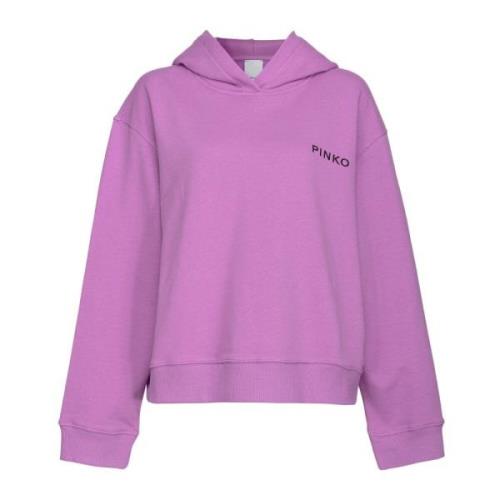 Pinko Hoodies Purple, Dam