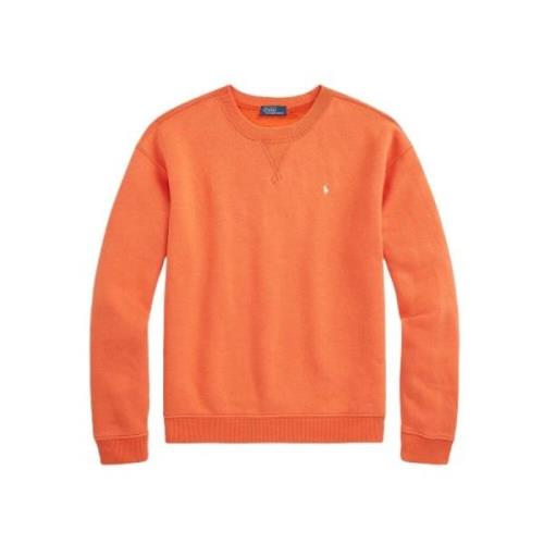 Polo Ralph Lauren Ikonisk Ralph Lauren Sweatshirt Orange, Dam