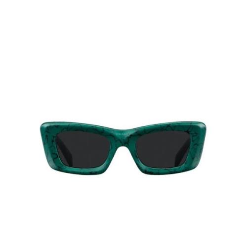Prada Stunning Cat-Eye Solglasögon för Kvinnor Green, Dam