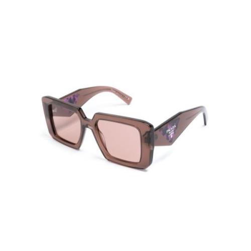 Prada PR 23Ys 17O60B Solglasögon Brown, Dam