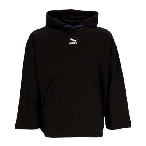 Puma Dare to Oversized Hoodie - Lättvikt Streetwear Black, Dam