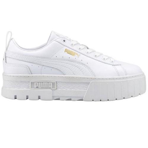 Puma Mayze Clic Street Style Sneakers White, Dam