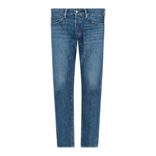 Ralph Lauren Slim-fit Jeans för Män Blue, Herr