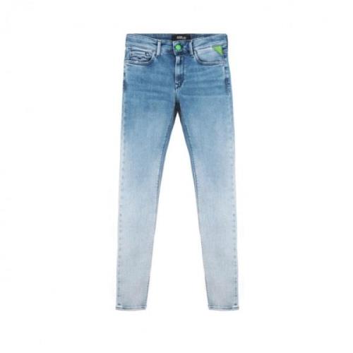 Replay Slim-Fit Jeans för Kvinnor Blue, Dam