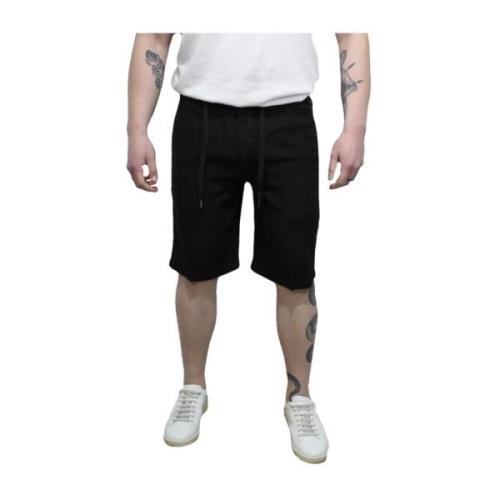 Richmond Casual Shorts Black, Herr
