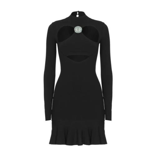 Roberto Cavalli Short Dresses Black, Dam