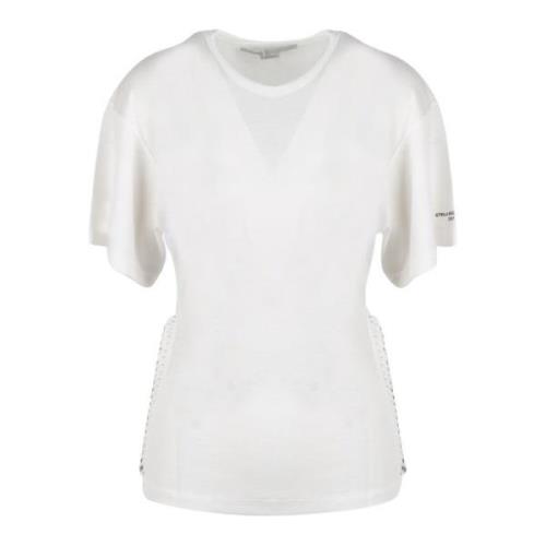 Stella McCartney Diamantkedja T-shirt White, Dam