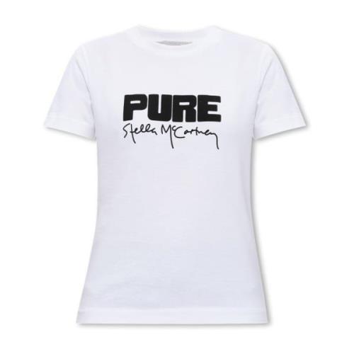 Stella McCartney Tryckt T-shirt White, Dam
