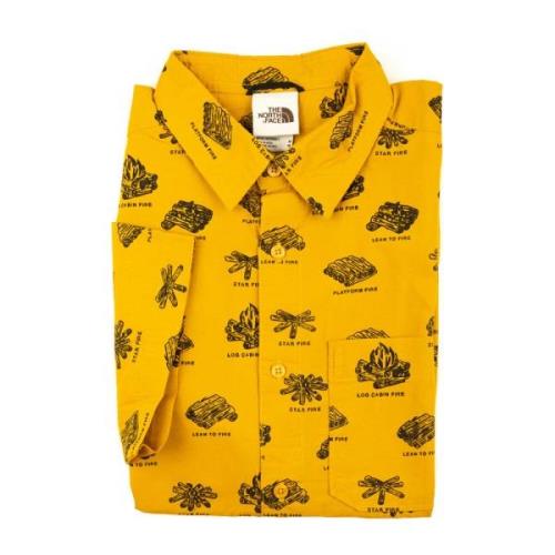 The North Face Casual Shirts Yellow, Herr