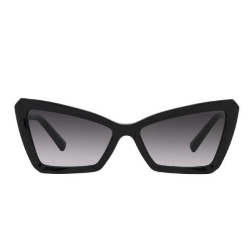 Tiffany Metall och Acetat Cat-Eye Solglasögon Black, Dam