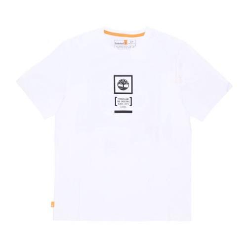 Timberland Stack Camo Tee - Herr T-shirt White, Herr