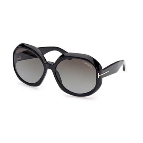 Tom Ford Originala solglasögon för kvinnor Ft1011 01B Black, Dam