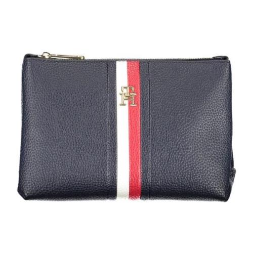 Tommy Hilfiger Blue Polyurethane HandHandväska Blue, Dam