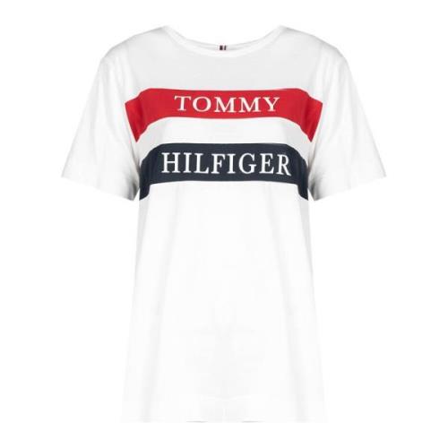 Tommy Hilfiger T-shirt med korta ärmar White, Dam