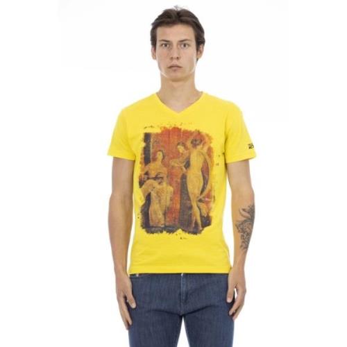 Trussardi T-Shirts Yellow, Herr