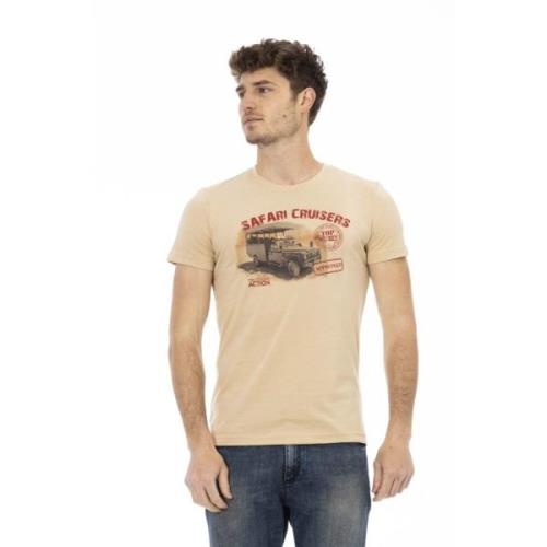 Trussardi T-Shirts Beige, Herr