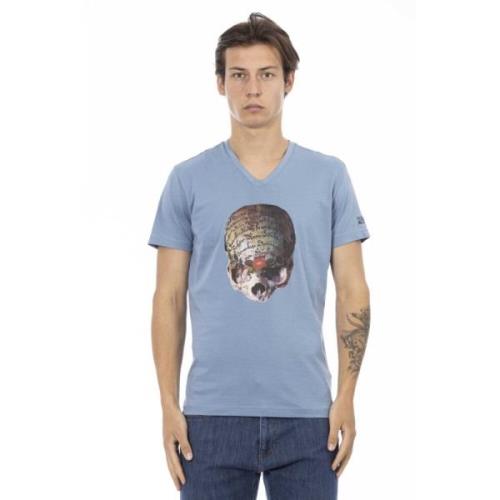 Trussardi T-Shirts Blue, Herr