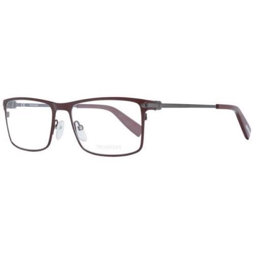 Trussardi Burgundy Men Optical Frames Red, Herr